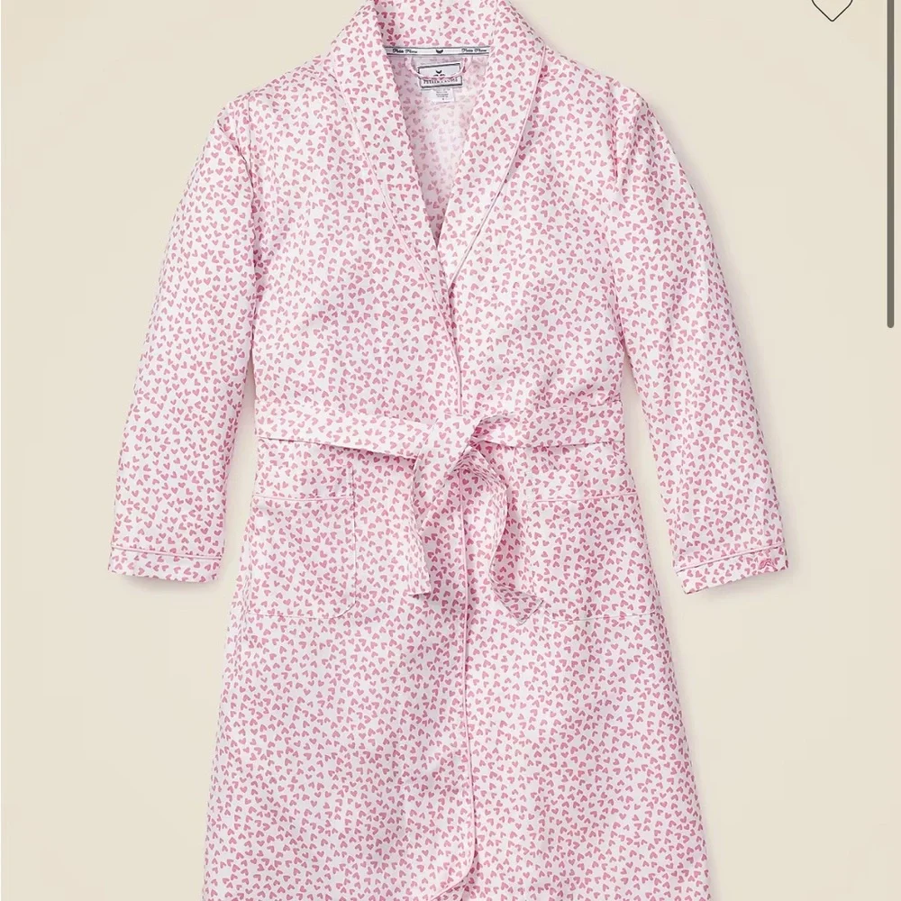 Petite Plume Pink Hearts Robe 💕
